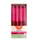 Κεριά Κηροπηγίου (Σπαρματσέτα) 180/21.3mm Bolsius Everyday Two-Tone 8άδα - Παγωτό Κεράσι Κιβώτιο 8Τμχ