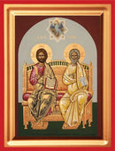 Εικόνα Μεταξοτυπία - Αγία Τριάδα