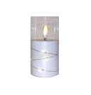 Ηλεκτρικό Κερί SUBITO GC711 με Αλυσίδα LED 100/55mm - Λευκό (THIM357)