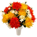 Βάζα για Μνήμα Χρυσάνθεμα 36 Κλαδιά (THIM36047-36) - Πορτοκαλί