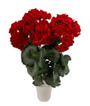 Βάζα για Μνήμα Γεράνι 7 Κλαδιά (THIM25137-7) - Κόκκινο