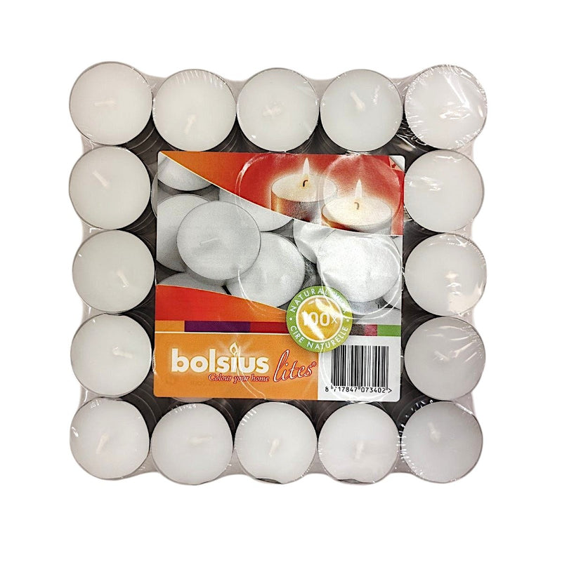 Ρεσώ 100άδα Bolsius 4 Ωρών - Λευκό