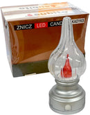 Αδιάβροχη Ηλεκτρική Λάμπα Subito Kadyks - Ασημί Κιβώτιο 6Τμχ