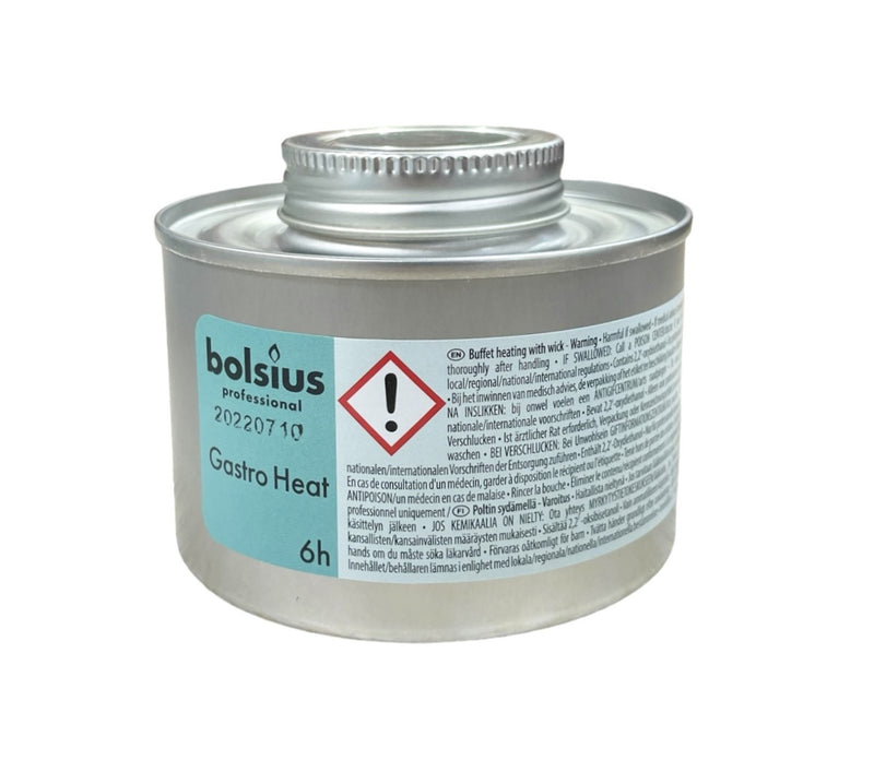 Bolsius Gastro Θερμικό Καύσιμο 6 Ωρών - (Συσκευασία 6τμχ)