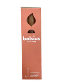 Κοντολάμπαδο - Κερί Κηροπηγίου Roustik 270/23mm Bolsius - Spice Brown (Κιβώτιο 9τμχ)