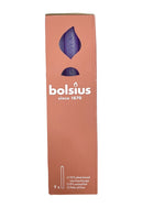Κοντολάμπαδο - Κερί Κηροπηγίου Roustik 270/23mm Bolsius - Vibrant Purple (Κιβώτιο 9τμχ)