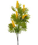 Μιμόζα Ανθισμένη Φυλλωσιά 90cm (THIM10257) - Κίτρινο