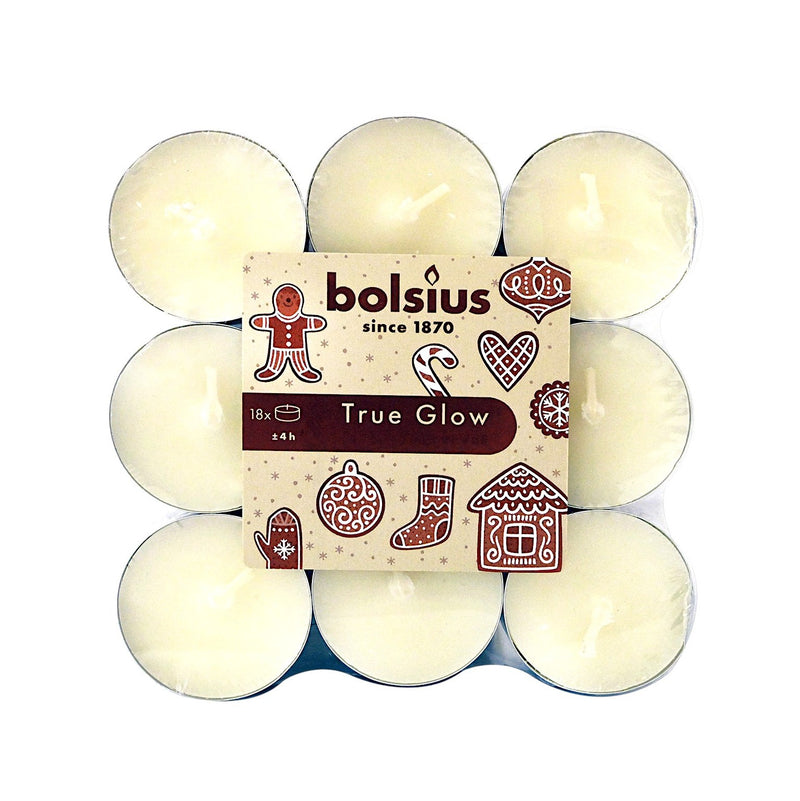 Αρωματικό Ρεσώ 4ωρών Bolsius True Glow XMAS 18άδα - Coocie Forever