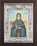 Εικόνα Μεταλλική με Επικάλυψη από Ασήμι - Αγία Πελαγία