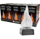 Ηλεκτρικό Κερί Led Cortina με Εφέ Αληθινής Φλόγας Συσκευασία 10τμχ