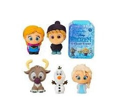Frozen Puzzle Palz 3D Παζλ, Γόμα, Μίνι Φιγούρα Sambro - Κουτί Έκπληξη 4.50x6.00cm