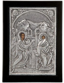 Εικόνα Μεταλλική με Επικάλυψη από Ασήμι - Ευαγγελισμός Της Θεοτόκου