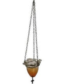 Καντήλι Κρεμαστό από Φυσητό Γυαλί - Κίτρινο (THIM113)