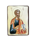 Ξύλινη Εικόνα Άγιος Πέτρος με Διάσταση 7x10cm