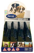 Αναπτήρας Ηλεκτρονικός Mini BBQ Σε Διάφορα Σχέδια Mε Ζωάκια - Σταντ 28Τμχ