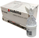 Ηλεκτρικό Κερί  SUBITO Αγγελάκι Λευκό Συσκευασία 12τμχ