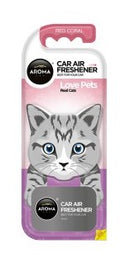 Αρωματικό Αυτοκινήτου AROMA Polymer Love Pets - Κόκκινου Κοραλλιού
