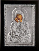 Εικόνα Μεταλλική με Επικάλυψη από Ασήμι - Παναγία του Κύκκου