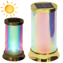 Ηλιακό Κερί WP63 Φανάρι LED SUBITO SL1 με Κρυστάλλινο Εφέ - Ιριδίζον Χρυσό