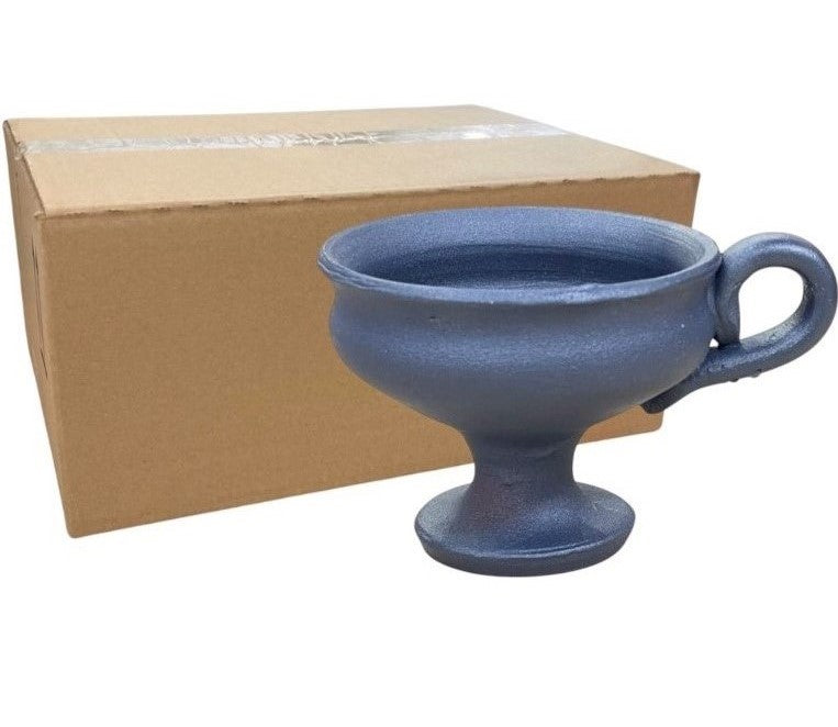 Θυμιατό Κεραμικό "Κούπα" Βαθύ - Μπλε Κιβώτιο 36Τμχ