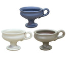 Θυμιατό Κεραμικό "Κούπα" Βαθύ - Διάφορα Χρώματα Κιβώτιο 36Τμχ
