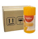 Αρωματικό Κερί Κορμός Bolsius True Scents 120/60mm - Μάνγκο Κιβώτιο 6Τμχ