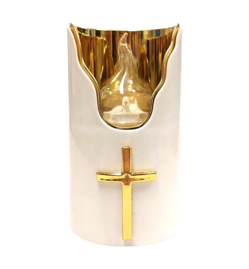 Ηλεκτρικό Κερί SUBITO C707 - Λευκό Χρυσό