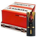 Ηλεκτρικό Κερί SUBITO C708 Μαύρο με Χρυσή Πλάτη Συσκευασία 12τμχ