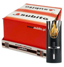 Ηλεκτρικό Κερί SUBITO C708 Μαύρο με Ασημί Πλάτη Συσκευασία 12τμχ