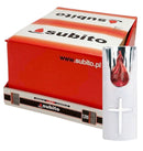 Ηλεκτρικό Κερί SUBITO C708 Λευκό με Ασημί Πλάτη - Συσκευασία 12τμχ