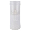 Ηλεκτρικό Κερί Led CORTINA 135/58cm Ιδανικό για Γυάλινα Καντήλια - Λευκό με Θερμό Φωτισμό