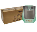 Κηροπήγιο Γυάλινο Bolsius CleanLight για Κερί Αρωματικό 91/83mm - Κυπαρίσσι & Κεχριμπάρι Κιβώτιο 4Τμχ