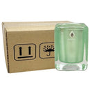 Κηροπήγιο Γυάλινο Bolsius Rectangular 76/55mm Κιβώτιο 6τμχ