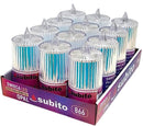 Ηλεκτρικό Κερί SUBITO C510 OPAL LED 126/58mm Ιριδίζον (THIM866) Συσκευασία 12τμχ