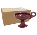 Θυμιατό Κεραμικό "Κούπα" - Μπορντώ Κιβώτιο 36Τμχ