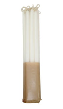 Λαμπάδα από Κερί Παραφίνης 40cm - Λευκό Συσκευασία 10τμχ