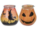 Κερί Σε Γυάλινο Δοχείο 94/91mm Bolsius - Halloween Pumpkin & Witch Κιβώτιο 6Τμχ