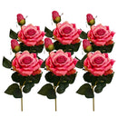 Τριαντάφυλλο και Μπουμπούκι Premium 48cm THIM30128 Κιβώτιο 6τμχ