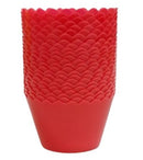 Κηροστάτης Α' Ποιότητας Πολυεστερικός Κόκκινο Συσκευασία 50Τμχ