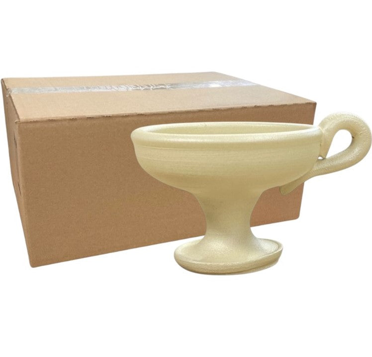 Θυμιατό Κεραμικό "Κούπα" - Λευκό Κιβώτιο 36Τμχ