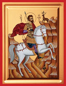 Εικόνα Μεταξοτυπία - Άγιος Ευστάθιος