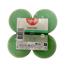 Αρωματικό Ρεσώ 8 Ωρών Clear Cup Bolsius Everyday Two-Tone 4άδα - Καλοκαιρινά Βότανα