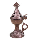 Θυμιατό Μεταλλικό "Βήτα"- Καφέ