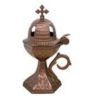 Θυμιατό Μεταλλικό "Εκκλησία"- Καφέ