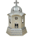 Καντήλι Μεταλλικό "Εκκλησία"- Ασημί