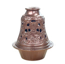 Καντήλι Μεταλλικό "Καμπάνα"- Καφέ