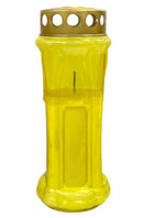 Κερί Διαρκείας Πυρσός Παραφίνης - Κίτρινο