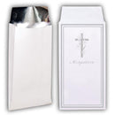 Σακουλάκι Μνημοσύνου Αλουμινίου Ασημί - 10άδα