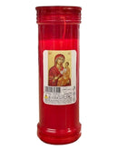 Κερί Διαρκείας 50Τ Ιταλικής Παραφίνης Ά Ποιότητας 5 Ημερών - Κόκκινο