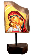 Ξύλινη Εικόνα Μπομπονιέρα 15x7cm (κωδ. Ν18 )